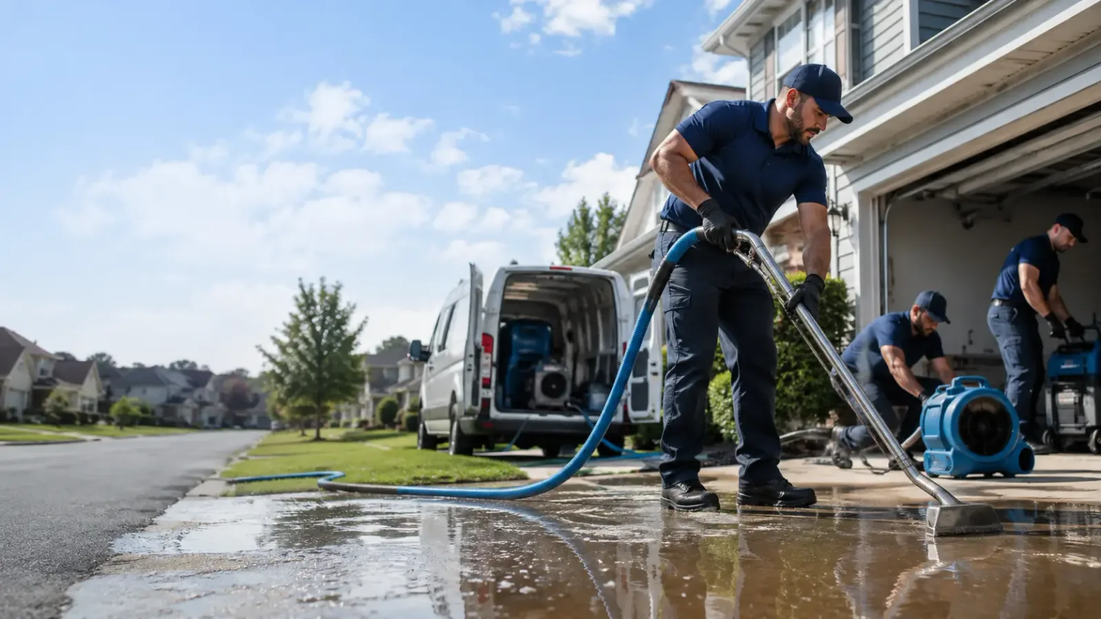 Flood Damage Restoration in Yorkville, CA